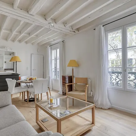 Apartment Tranquil Heaven Up To 4 Guests - Heart Of 07 Paris